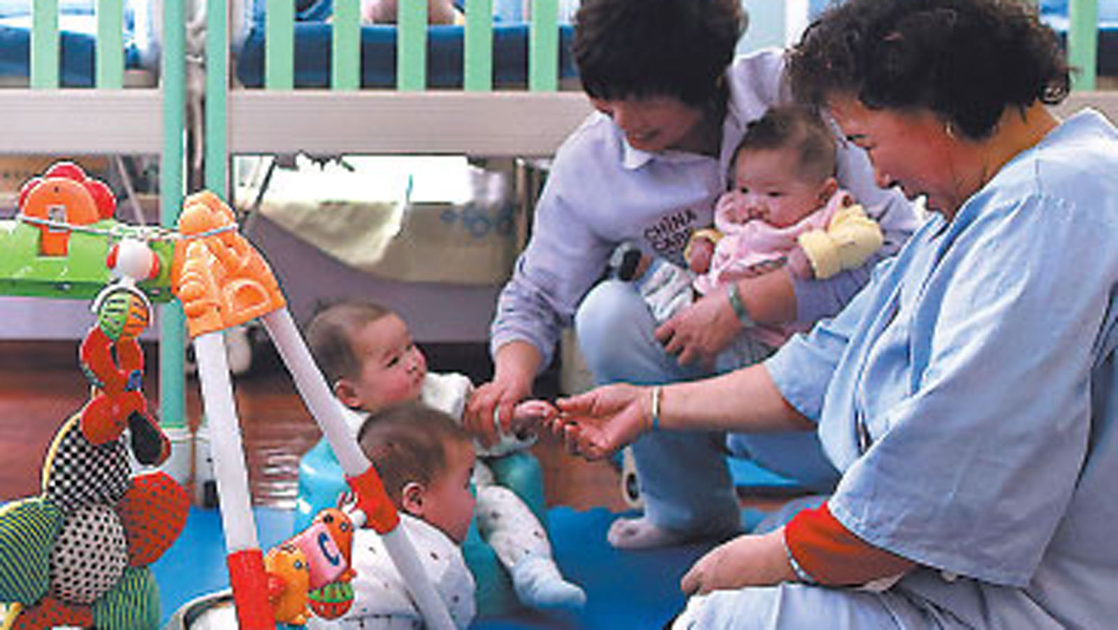 Every child in Half The Sky's Beijing facility is guided by at least one caring adult, regardless of the reasons for their arrival. Feng Yongbin / China Daily